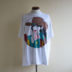 画像1: 1990s ROYAL STRAIGHT FLUSHT カジノTシャツ　 MADE IN USA　 実寸L-XL  (1)