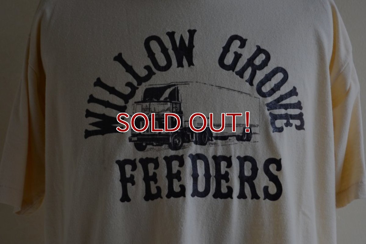 画像7: 1980s WILLOW GROVE FEEDERS プリントTシャツ　 表記XL  (7)