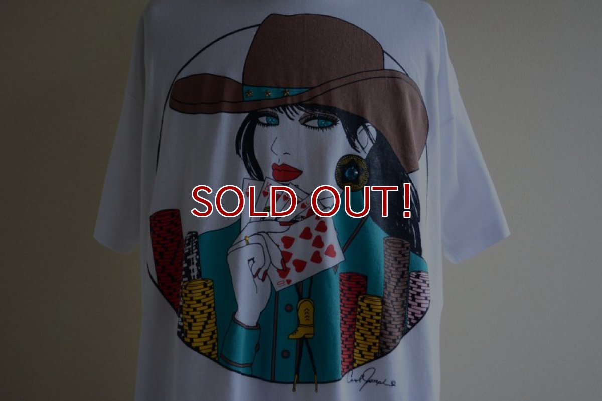 画像7: 1990s ROYAL STRAIGHT FLUSHT カジノTシャツ　 MADE IN USA　 実寸L-XL  (7)
