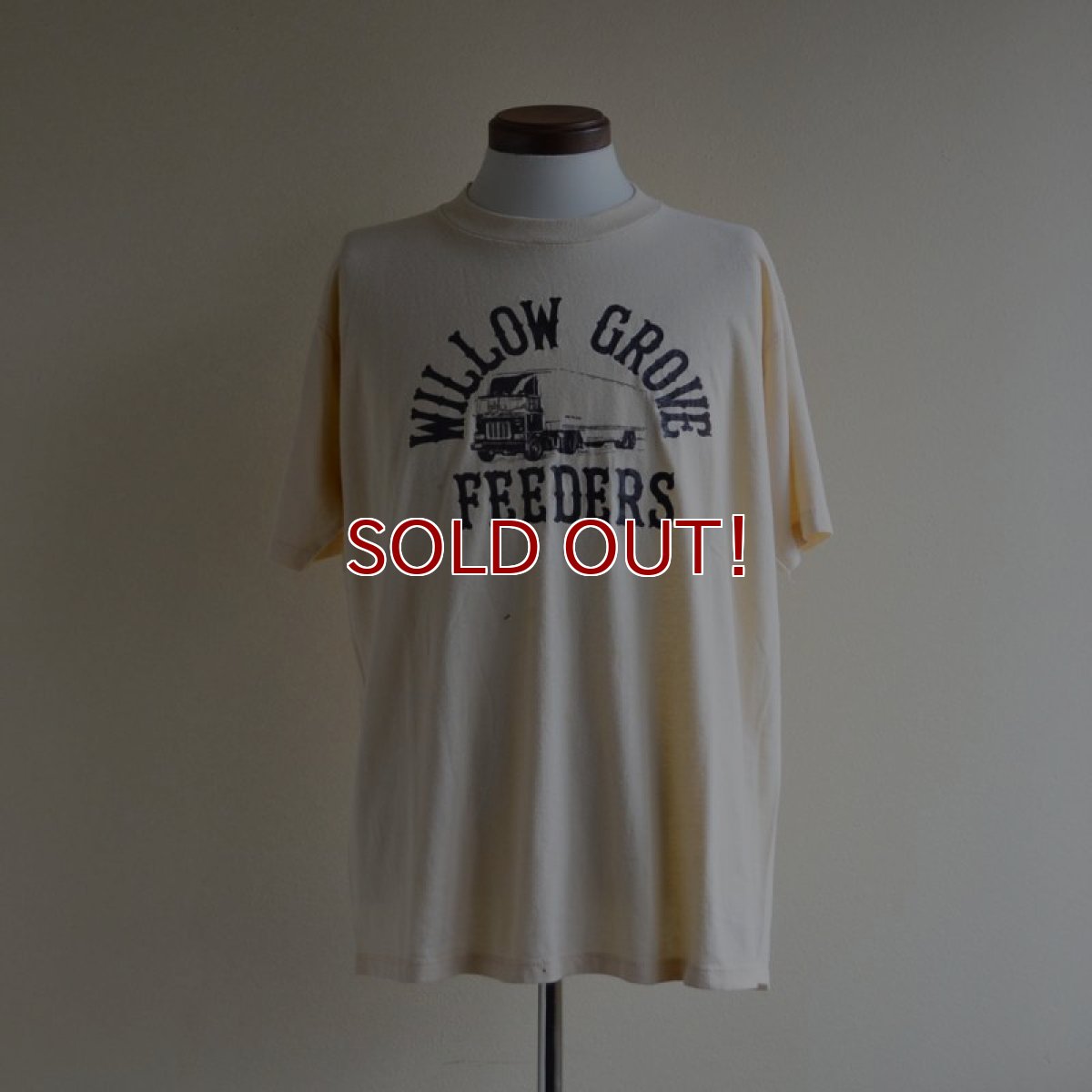 画像1: 1980s WILLOW GROVE FEEDERS プリントTシャツ　 表記XL  (1)