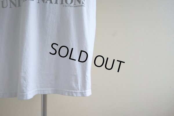 画像10: 国際連合 プリントTシャツ  表記XL