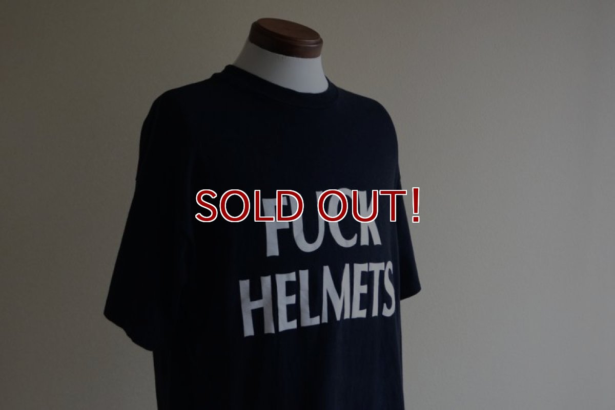 画像8: 1990s FUCK HELMETS モーターサイクルTシャツ　 MADE IN USA　 表記L  (8)