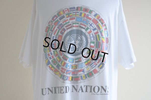 画像7: 国際連合 プリントTシャツ  表記XL