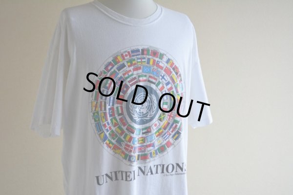 画像9: 国際連合 プリントTシャツ  表記XL