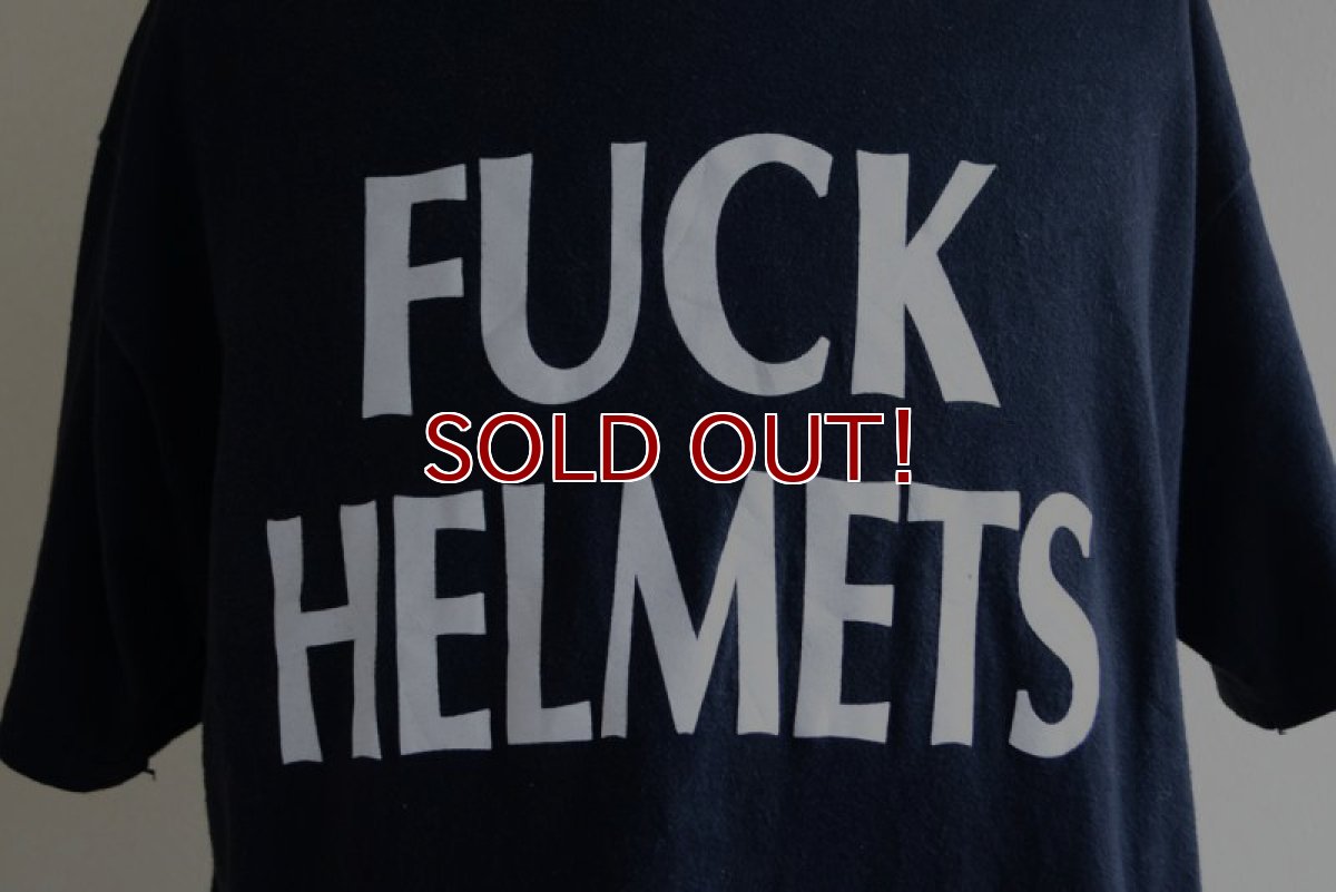 画像7: 1990s FUCK HELMETS モーターサイクルTシャツ　 MADE IN USA　 表記L  (7)