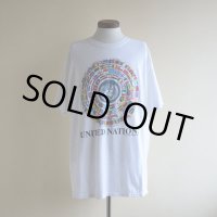 国際連合 プリントTシャツ　 表記XL 