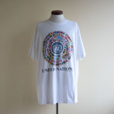 画像1: 国際連合 プリントTシャツ　 表記XL  (1)