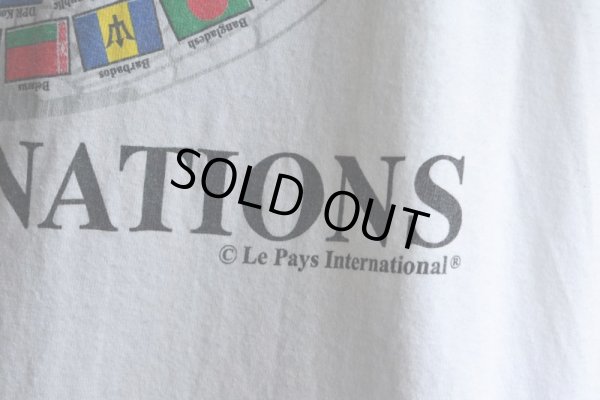 画像8: 国際連合 プリントTシャツ  表記XL