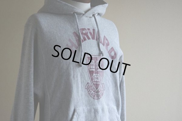 画像9: 1980‐90s Adirondack リバースウィーブパーカー /HARVARD UNIVERSITY　 MADE IN USA　 表記M 