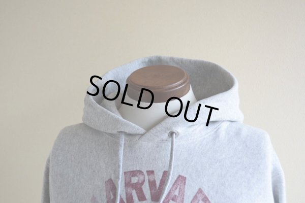 画像6: 1980‐90s Adirondack リバースウィーブパーカー /HARVARD UNIVERSITY　 MADE IN USA　 表記M 