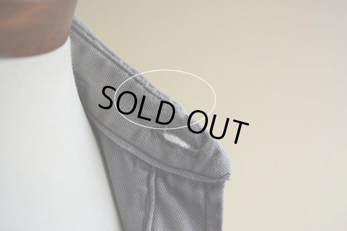 画像14: 1950s〜 PENNEY'S BIGMAC マチ付きワークシャツ　 ARMY CLOTH　 実寸L  (14)