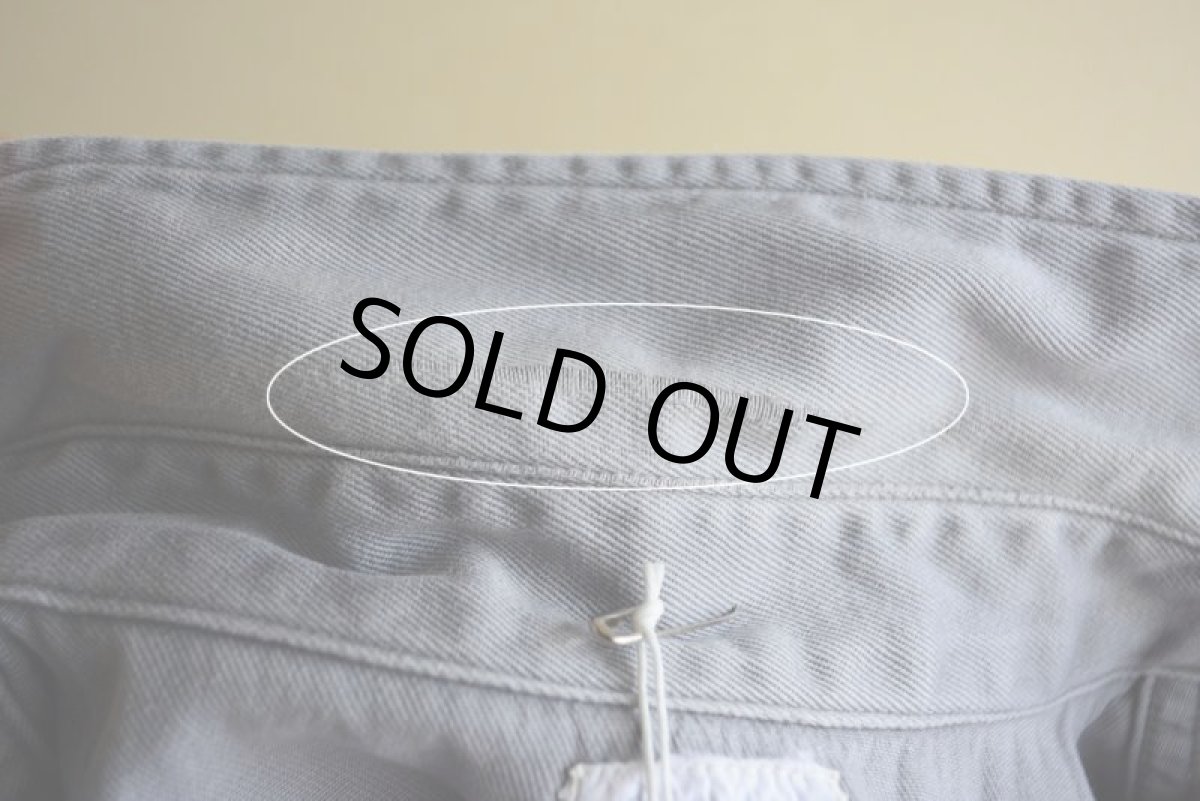 画像19: 1950s〜 PENNEY'S BIGMAC マチ付きワークシャツ　 ARMY CLOTH　 実寸L  (19)