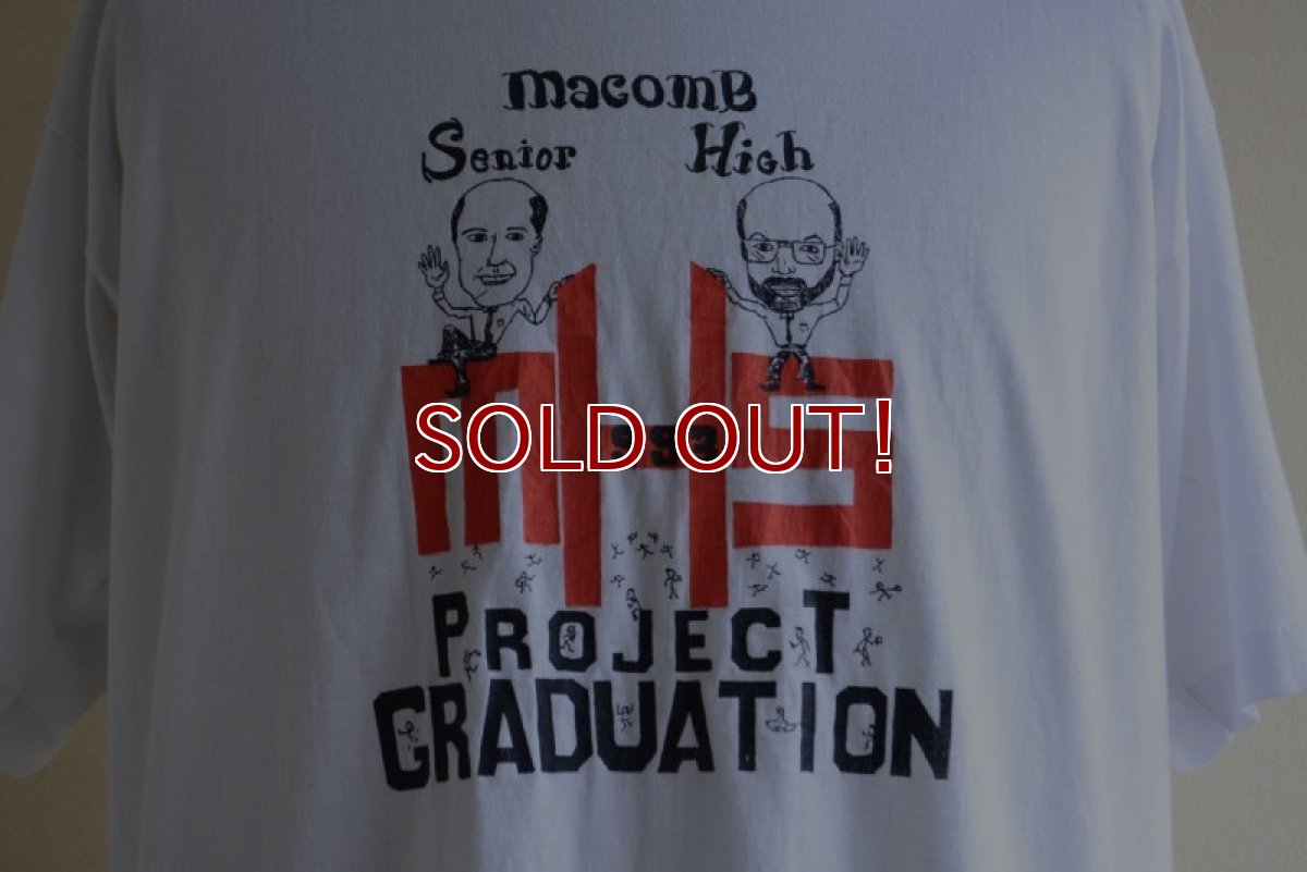 画像7: 1990s MHS 1993 プリントTシャツ　 MADE IN USA　 表記XL  (7)
