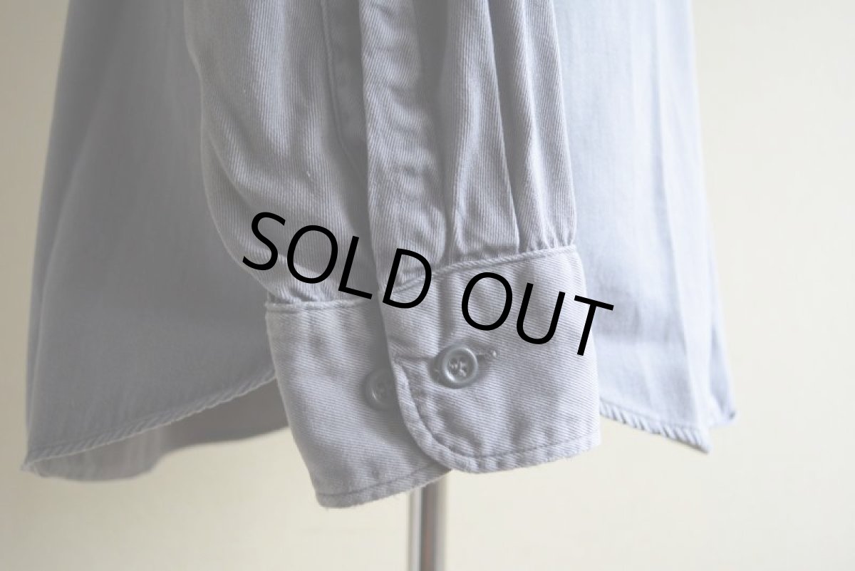 画像11: 1950s〜 PENNEY'S BIGMAC マチ付きワークシャツ　 ARMY CLOTH　 実寸L  (11)