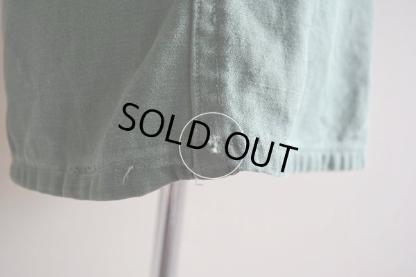 画像18: 1950s US.ARMY OG107 ユーティリティシャツ　 1st初期　 実寸M 