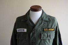 画像6: 1950s US.ARMY OG107 ユーティリティシャツ　 1st初期　 表記S  (6)