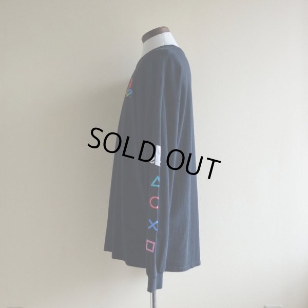 画像4: PlayStation ロゴプリント L/S Tシャツ  表記L