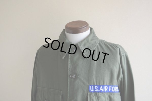 画像7: 1960s US.AIR FORCE OG107 ユーティリティシャツ  2nd  表記15 1/2