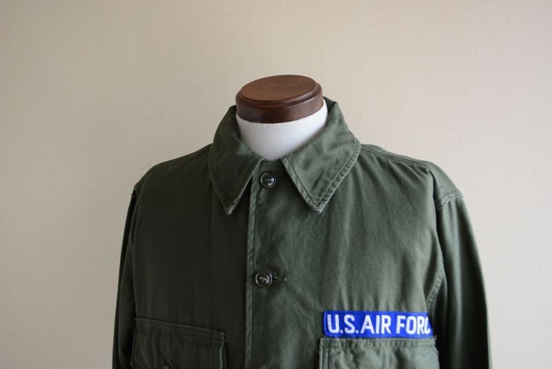 1960s US.AIR FORCE OG107 ユーティリティシャツ 2nd 表記15 1/2