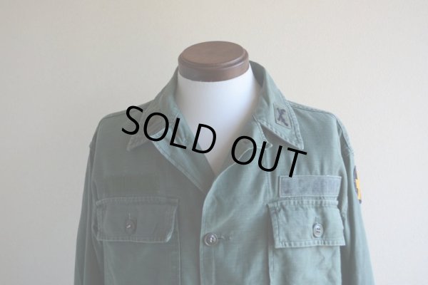 画像7: 1960s US.ARMY OG107 ユーティリティシャツ　 1st後期　 実寸M 