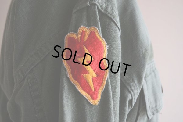 画像11: 1950s US.ARMY OG107 ユーティリティシャツ　 1st初期　 実寸M 