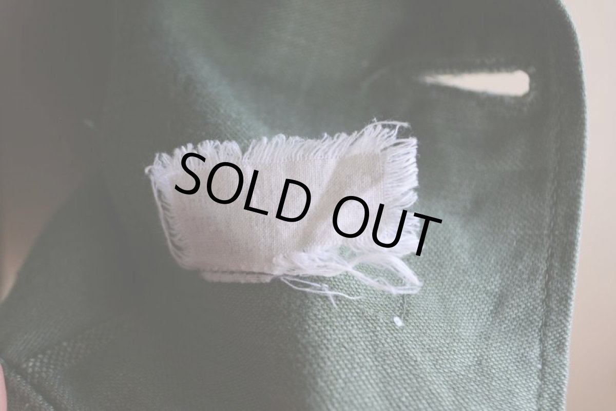 画像6: 1960s US.ARMY OG107 ユーティリティシャツ　 1st後期　 実寸M  (6)