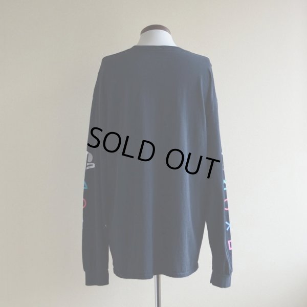 画像3: PlayStation ロゴプリント L/S Tシャツ  表記L