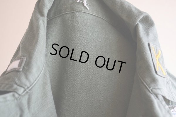 画像5: 1950s US.ARMY OG107 ユーティリティシャツ　 1st初期　 実寸M 