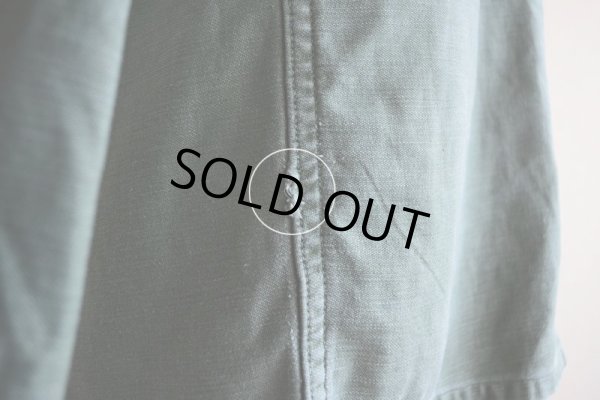 画像15: 1960s US.ARMY OG107 ユーティリティシャツ　 1st後期　 実寸M 