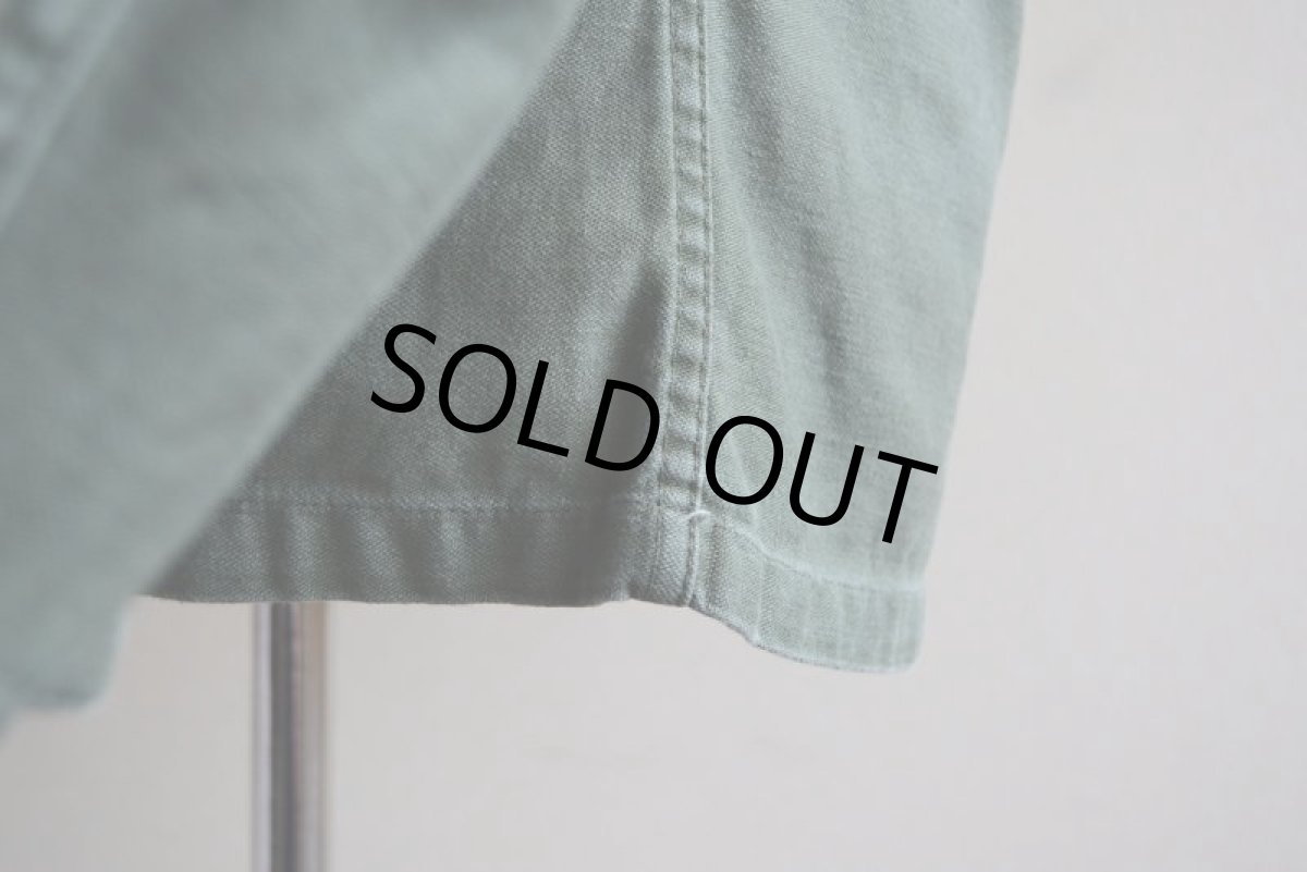 画像12: 1950s US.ARMY OG107 ユーティリティシャツ　 1st初期　 表記S  (12)