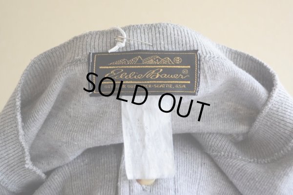画像5: 1990s EddieBauer ヘンリーネック L/S Tシャツ　 実寸XL 