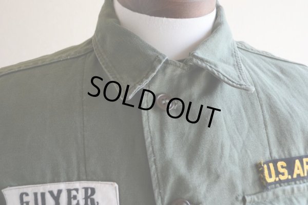 画像7: 1950s US.ARMY OG107 ユーティリティシャツ　 1st初期　 表記S 
