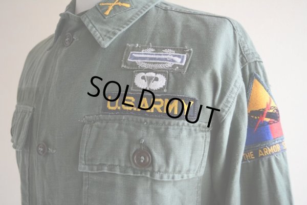 画像8: 1950s US.ARMY OG107 ユーティリティシャツ　 1st初期　 実寸M 