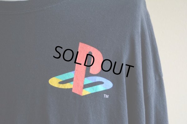 画像8: PlayStation ロゴプリント L/S Tシャツ  表記L