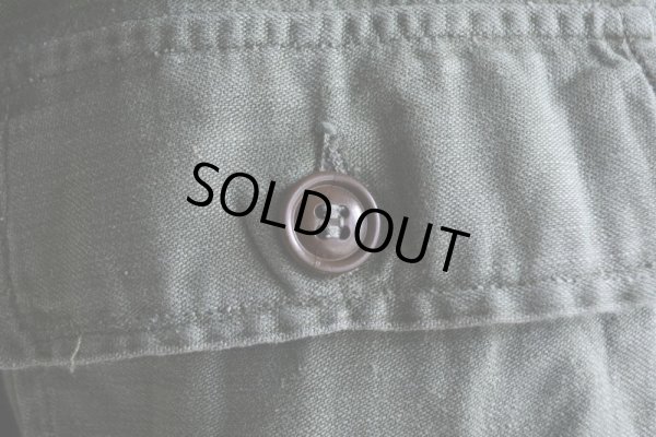 画像16: 1950s US.ARMY OG107 ユーティリティシャツ　 1st初期　 実寸M 