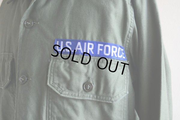 画像9: 1960s US.AIR FORCE OG107 ユーティリティシャツ  2nd  表記15 1/2