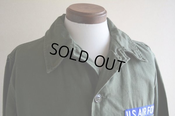 画像8: 1960s US.AIR FORCE OG107 ユーティリティシャツ  2nd  表記15 1/2