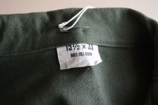 画像5: 1960s US.AIR FORCE OG107 ユーティリティシャツ　 2nd　 表記15 1/2  (5)