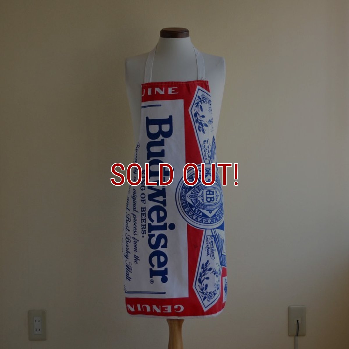 画像1: Budweiser エプロン  (1)