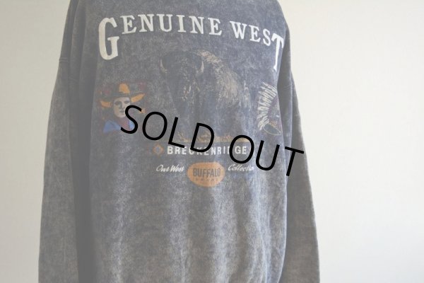 画像8: 1990s GENUINE WEST ケミカルスウェット  表記L