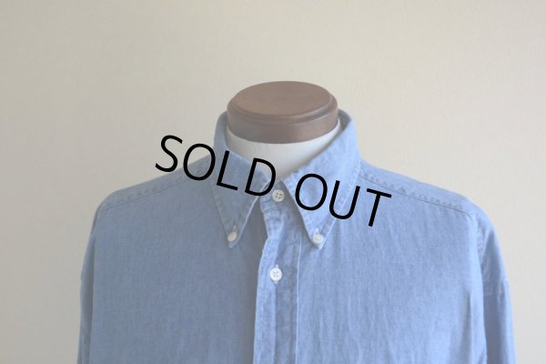 画像6: 1990s TOMMY JEANS シャンブレーシャツ  表記L