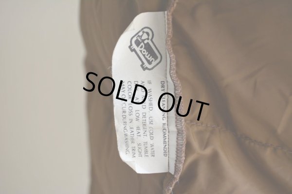 画像6: 1970s Woolrich レザーヨークダウンベスト　 表記L 