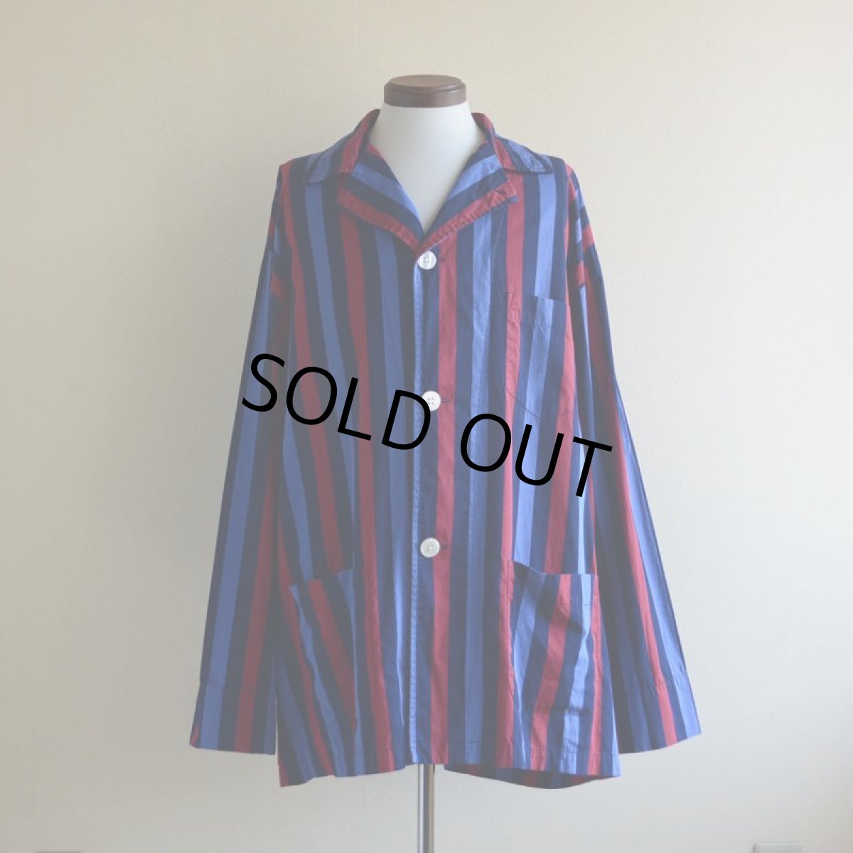 画像1: Polo by RalphLauren パジャマシャツ　 表記XL  (1)