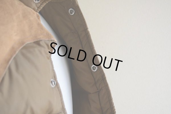 画像14: 1970s Woolrich レザーヨークダウンベスト　 表記L 