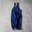 画像1: 1960s〜 Lee JELT DENIM デニムオーバーオール　<br>実寸W38<br> (1)