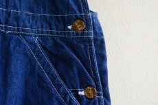画像9: 1960s〜 Lee JELT DENIM デニムオーバーオール　 実寸W38  (9)