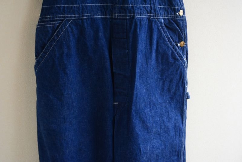 1960s〜 Lee JELT DENIM デニムオーバーオール 実寸W38 - 古着屋