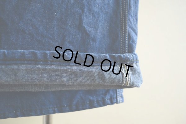 画像18: 1960s〜 Lee JELT DENIM デニムオーバーオール　 実寸W38 