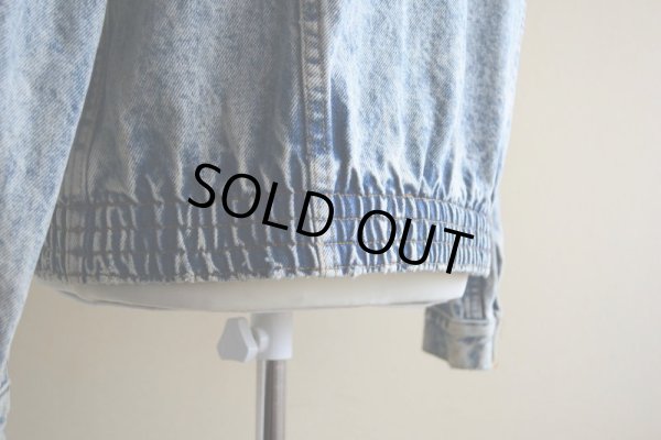 画像13: 1990s Levi's ケミカルデニムジャケット "デカパッチ"　 MADE IN USA　 表記XL 