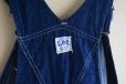 画像11: 1960s〜 Lee JELT DENIM デニムオーバーオール　 実寸W38 